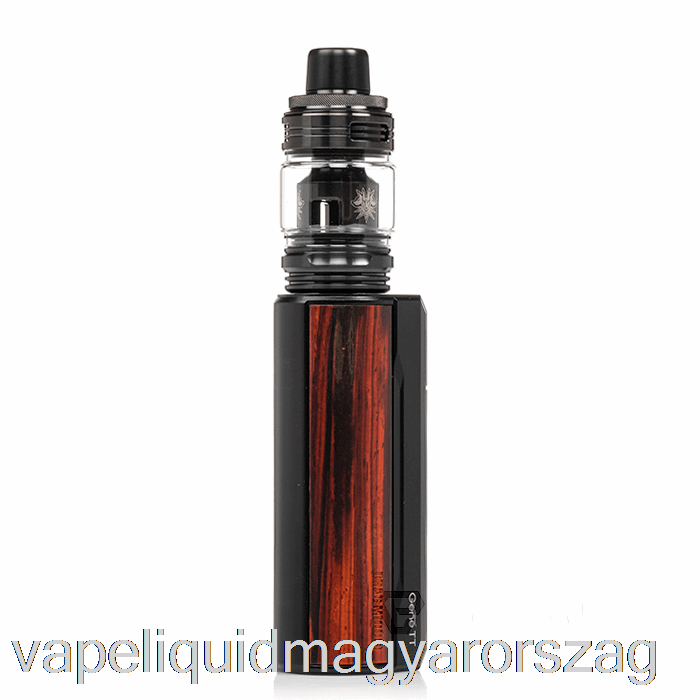 Voopoo Drag M100s Kezdőkészlet Fekete és Sötétfa Vape Folyadék